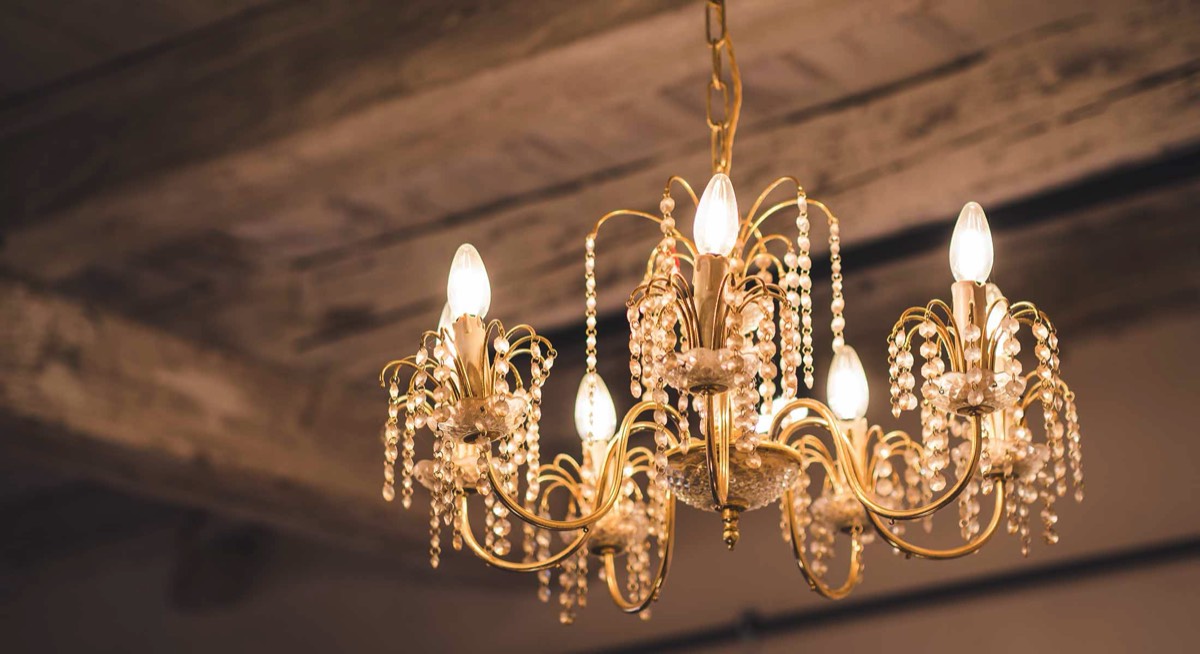 Lüster in der Rostscheune Bamberg