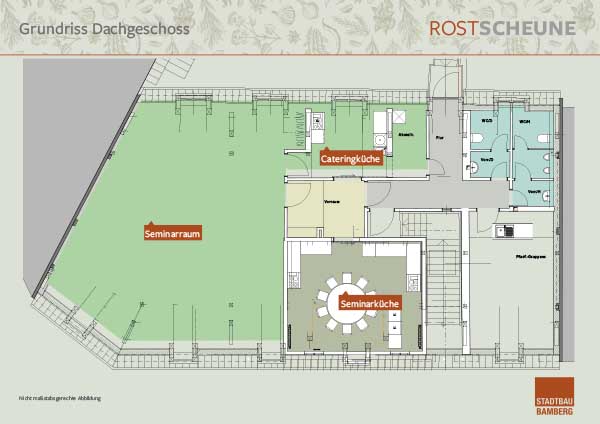 Rostscheune Bamberg BGrundriss Dachgeschoss