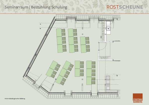 Rostscheune Bamberg Bestuhlung Schulung