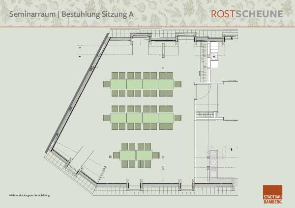 Rostscheune Bamberg Bestuhlung Sitzung