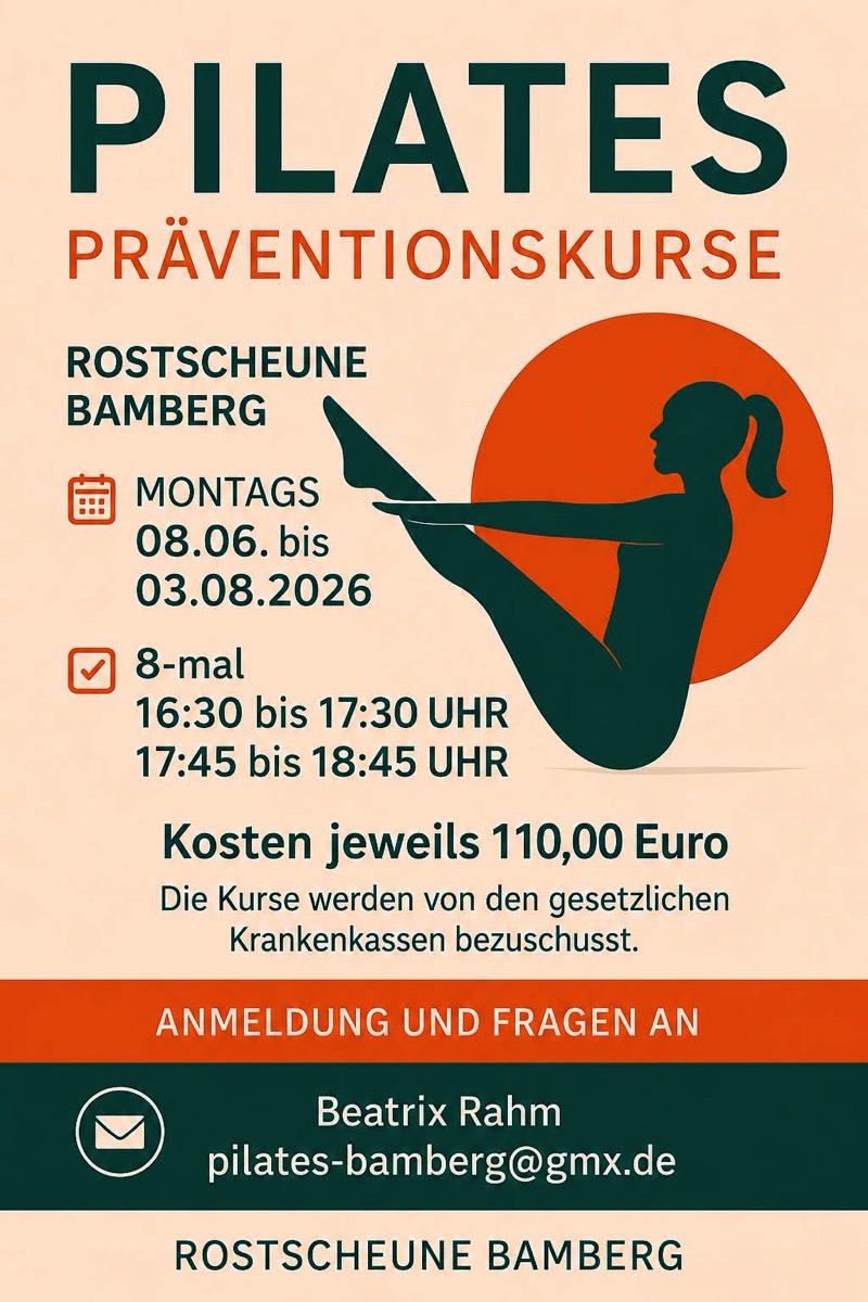 Pilates Präventionskurs Rostscheune